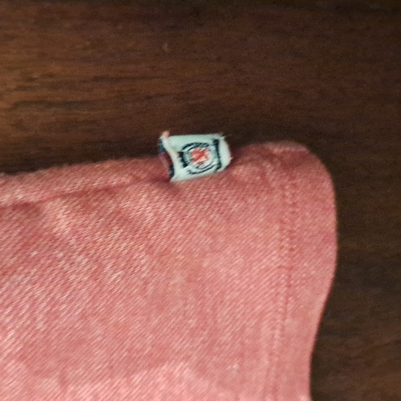 Tommy Hilfiger girls size 9-12 months vintage 2001 red smocked dress - Picture 4 of 5